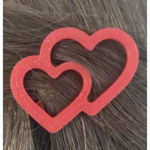 Echo of Love – Hair Clip - Valentine's Day