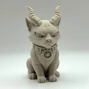 Gothic Horned Kitty