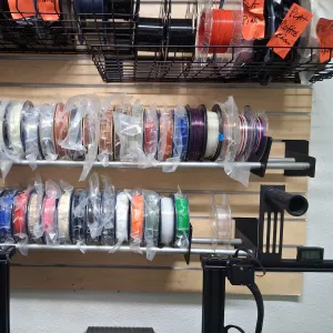 SLATWALL Filament Shelf Using 1/2 inch Conduit