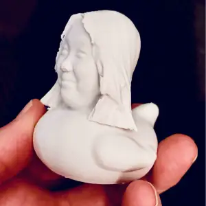 "Rubber Rosie" Rubber ducky