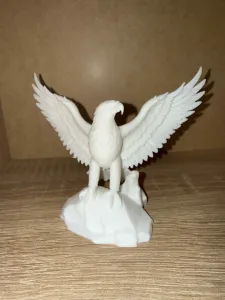 Majestic Eagle Statue – Detailed 3D Printed Decor