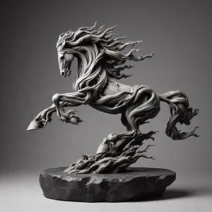 caballo escultura