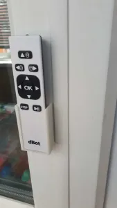 Remote control wall mount holder