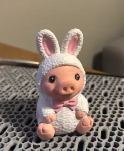 Easter Bunny - Pig Bunnt for Easter