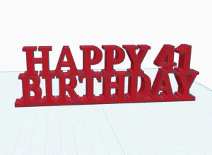 Happy Birthday 41
