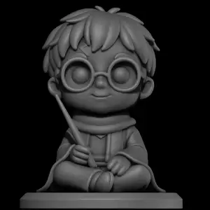 Harry Potter Chibi – 3D Printable Figurine