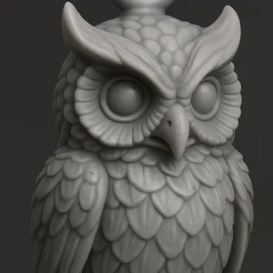 Owl keychain