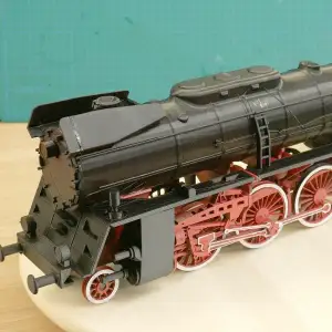 Steam locomotive model (1:32 Ol49) - easy to print