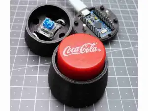 Bottle Cap Keyboard Button