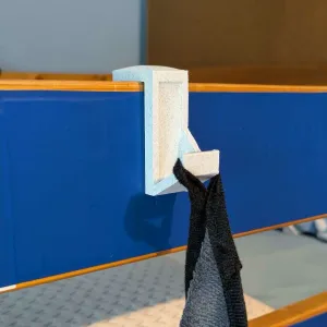 Bed mount Clothes Hanger, print in place, easy to install