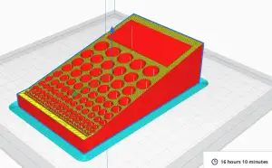Hex Allen Key Drill Bit Holder Sorter