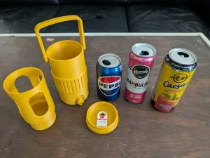 16oz 3in1 Can Cooler - The Ultimate Drink Buddy - Basic