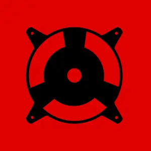 Naruto IZUNA SHARINGAN - Custom 120mm Fan Grill Face Plate