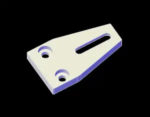 3d Printer Enclosure door Latch mount