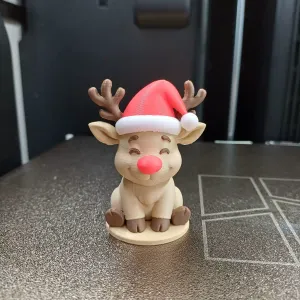 Rudolph the Cute Reindeer – Holiday Cheer Edition
