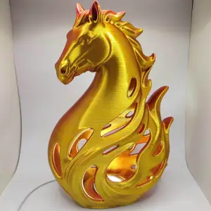 Fire Horse Lamp - for LED Lamp Kit or LED Tealight