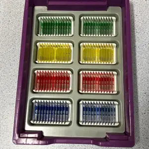 Microscope Gratnells tray insert for storage