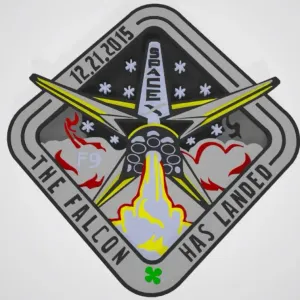 Falcon Landing mission patch