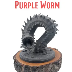 Purple Worm - MGM Print-Ready Mini