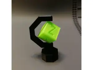 XYZ Cube Stand. "Round and round"