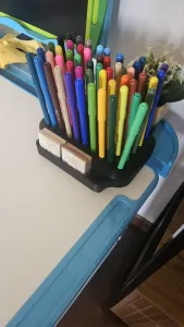 50 Slot Marker Holder – Slim Marker Organizer for Giotto