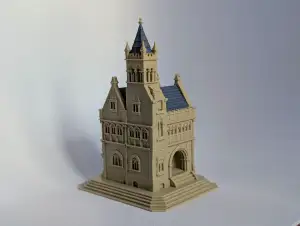 Medieval Guild Hall Miniature