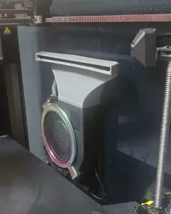 K1 K1C Max - Wider and Quieter Aux Fan Duct