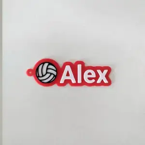 Volleyball Name Tag - Alex