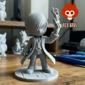 ¡Llamas Púrpuras y Estilo Rebelde! – Iori Yagami Chibi (KOF)