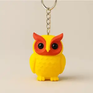 Cute Owl Keychain
