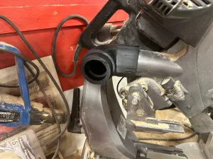 Connecting Hikoki saw to Rockler dust right