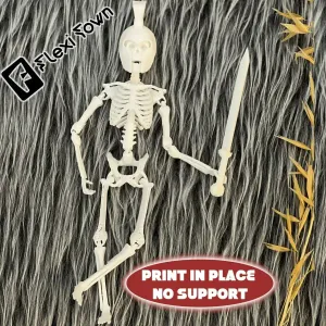 FLEXI PRINT-IN-PLACE SKELETON WARRIOR