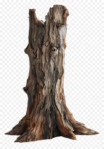 tree stump container