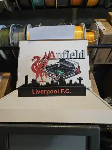 Premier League - Liverpool FC Anfield Stadium Display