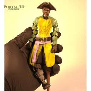 Pirate Clark /PRINT-IN-PLACE WITHOUT SUPPORT