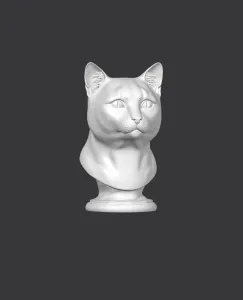 Siamese Cat Bust