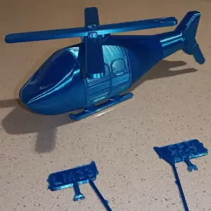 Toy Helicopter Kit Card