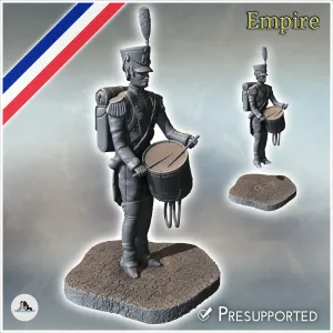 French napoleonic drummer 4 - miniatures warhammer tabletop