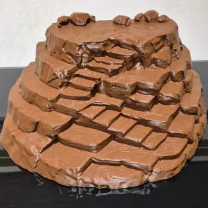 Rocky Stairs Terrain 3.75 scale