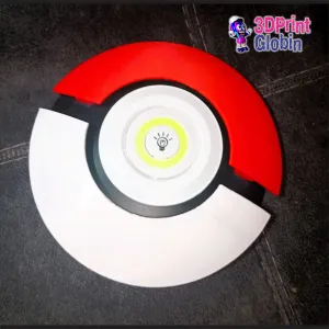 POKEBOLA LAMPARA LUZ NOCTURNA - FACIL IMPRESION