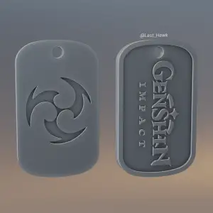 Electro dogtag Genshin Impact