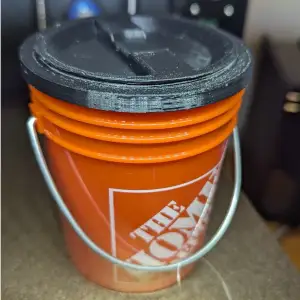 Mini Bucket Screw Top Lid