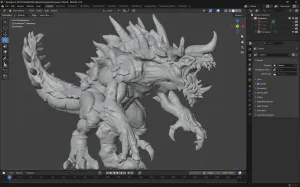 TARRASQUE - Legendary Miniature for Tabletop RPG