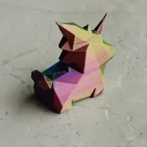 Low poly unicorn