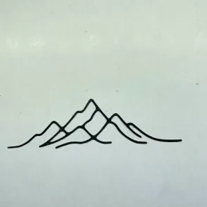 Wall art Montañas