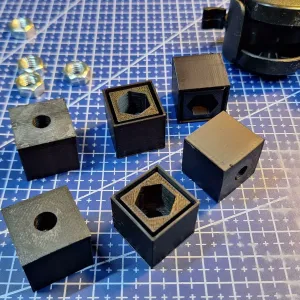 Furniture Caster / Foot Inserts (with M8 Nut)