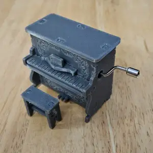 Piano music box
