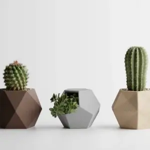 Plant Pot GeoTrio
