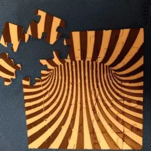 hole illusion puzzle