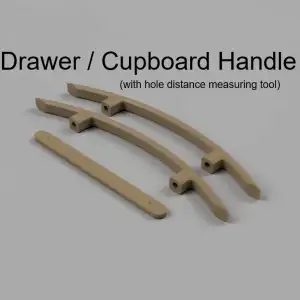 Drawer Handle (with hole measuring tool)